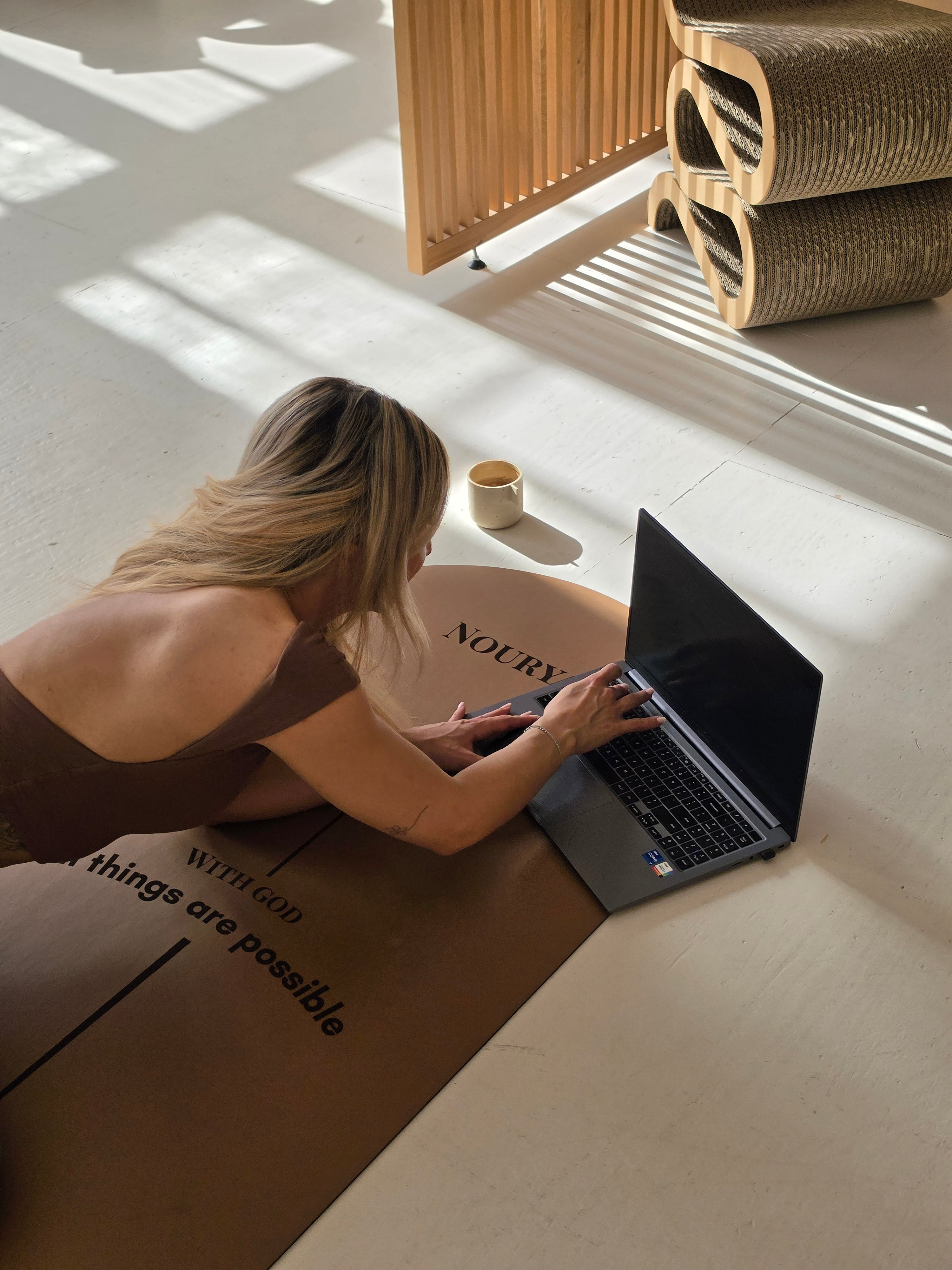 Nouryaé Workout Mat Brown