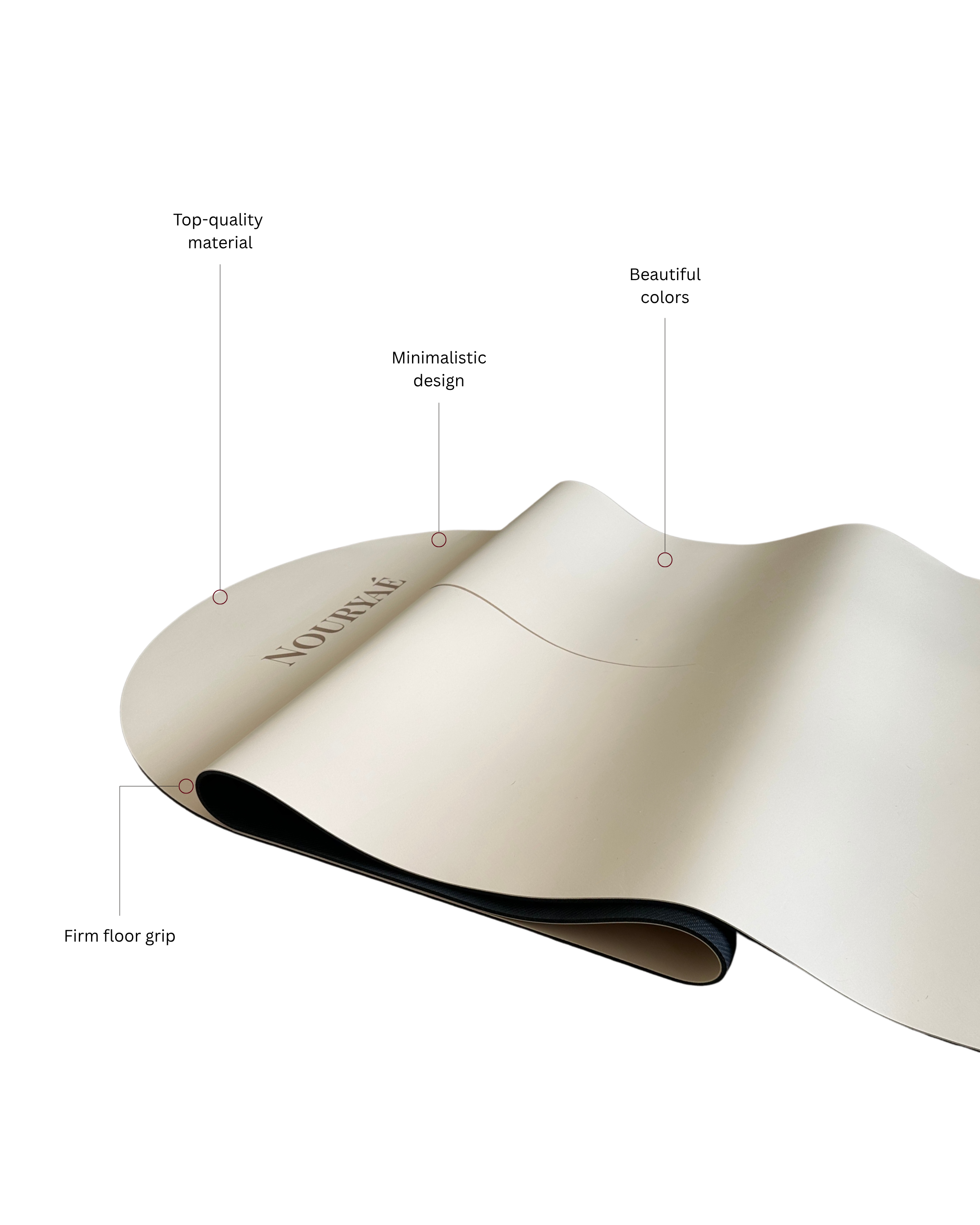 Nouryaé Workout Mat Beige