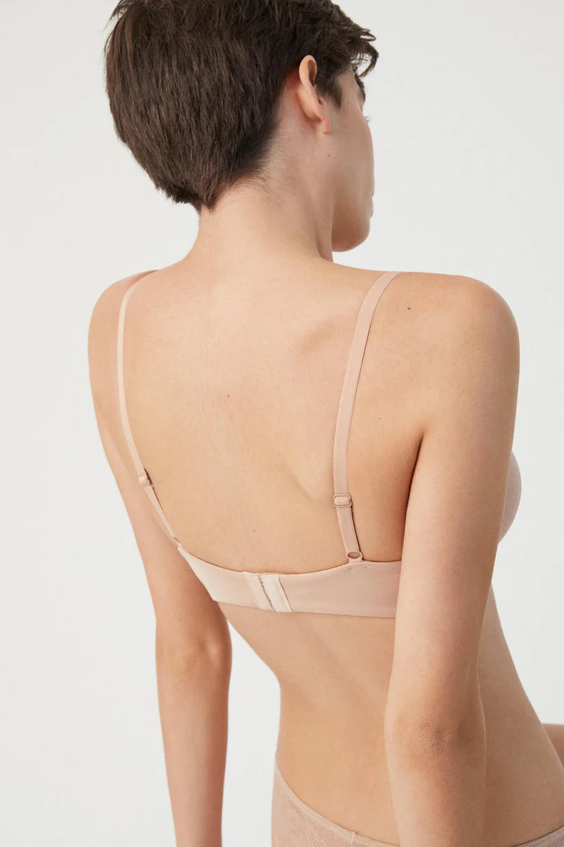 Luxe Nude BH met Beugel en Kant van Ysabel Mora