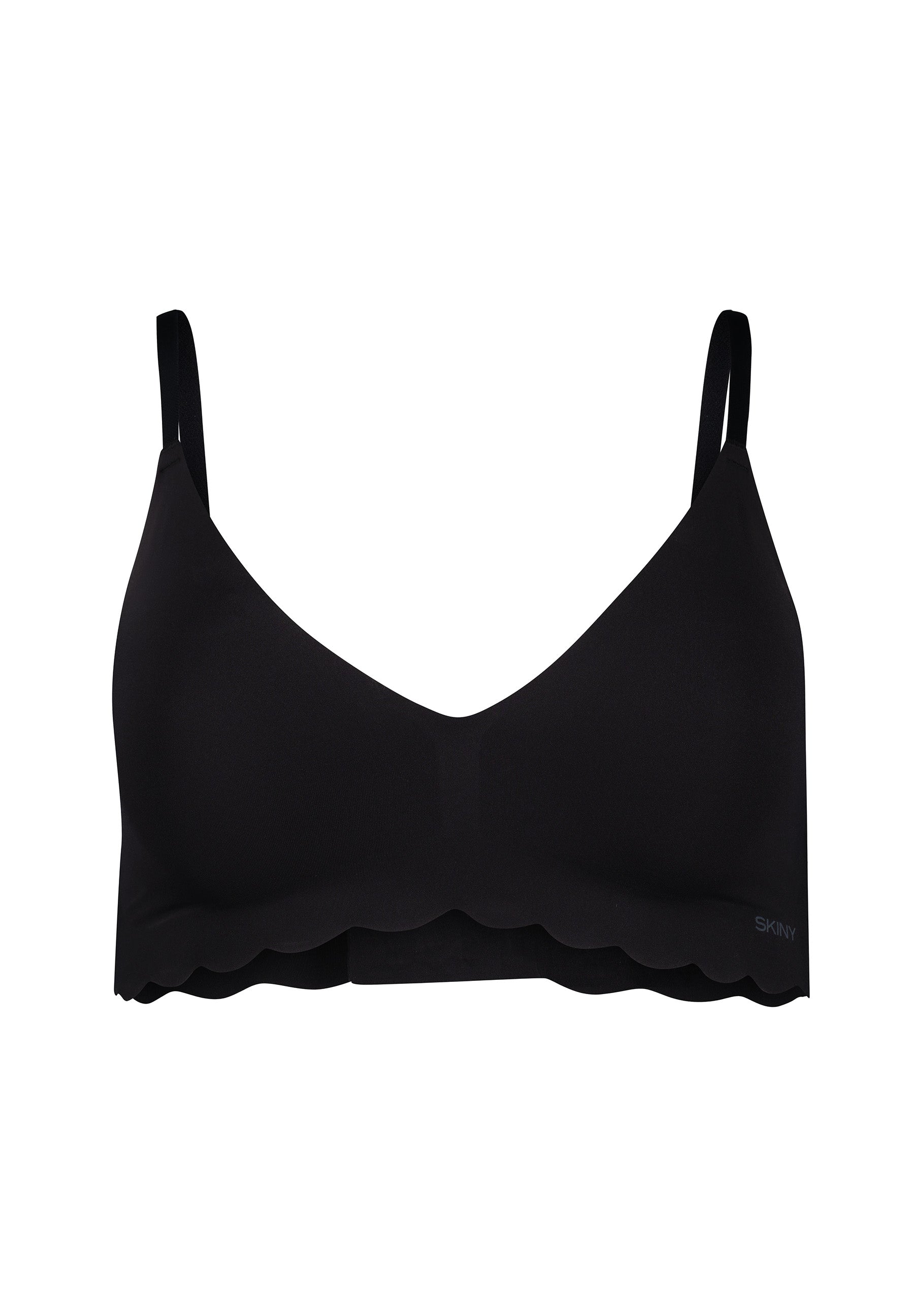 SKINY zwarte soft bra met afneembare padding – elegant en comfortabel