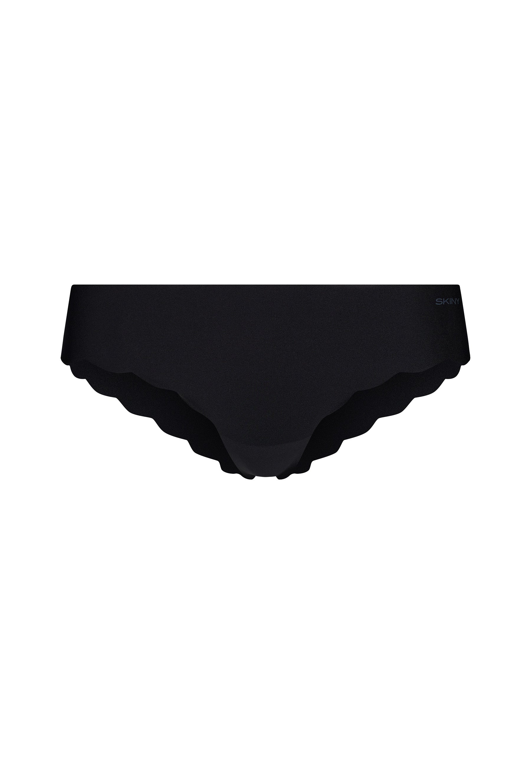 Elastic microfiber materiaal van SKINY hipster slip zwart